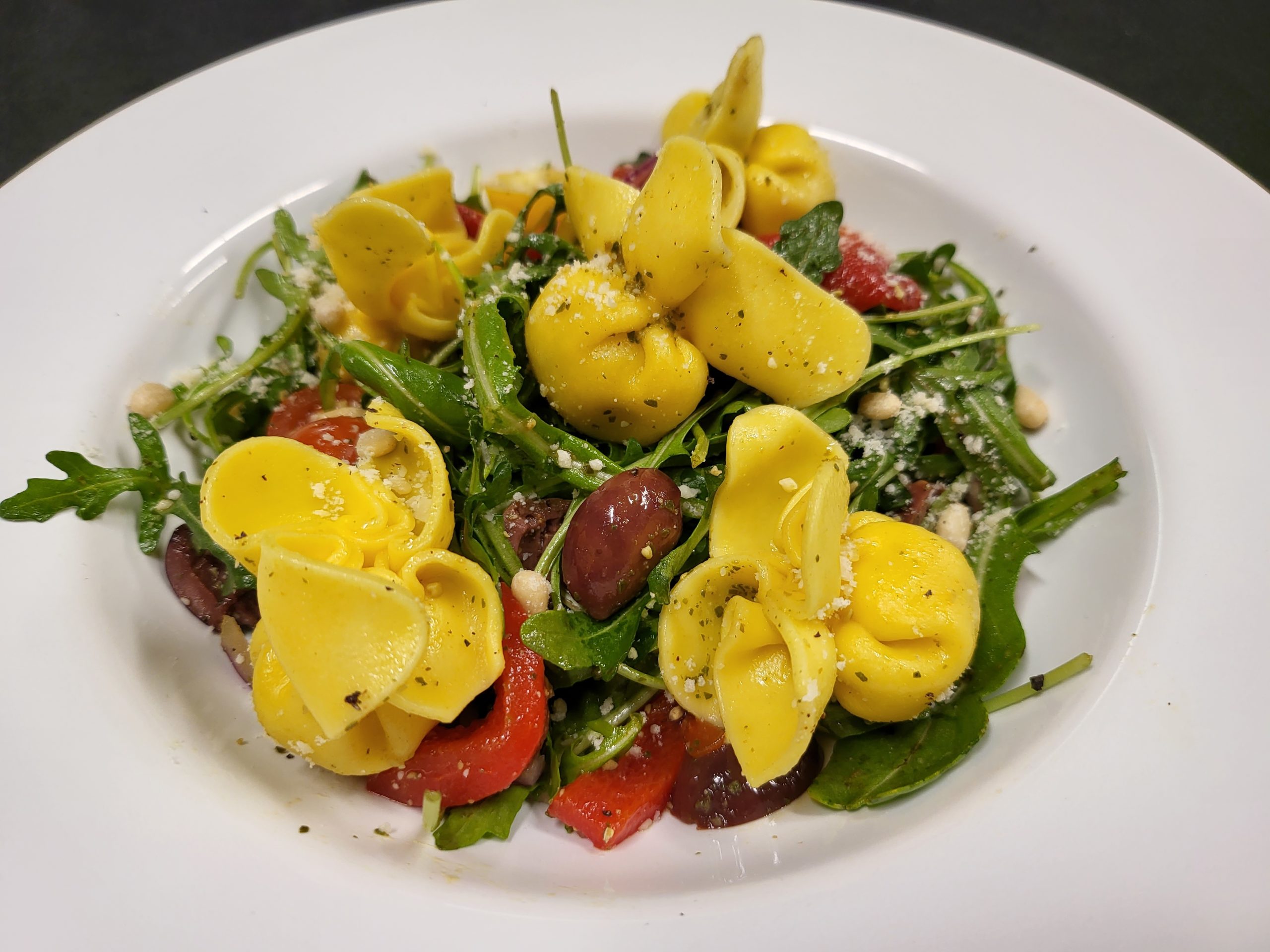 Truffle Sacchetti Salad with Pesto Vinaigrette - Joseph's Gourmet Pasta
